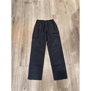 Columbia Rain Pants Black Unisex Waterproof Size Youth Large 14-16